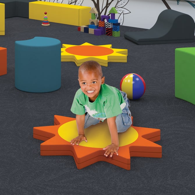 MooreCo all foam soft seating star pad