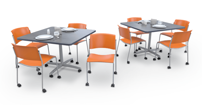 MooreCo tables and chairs