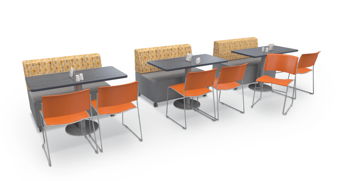 MooreCo tables and booths