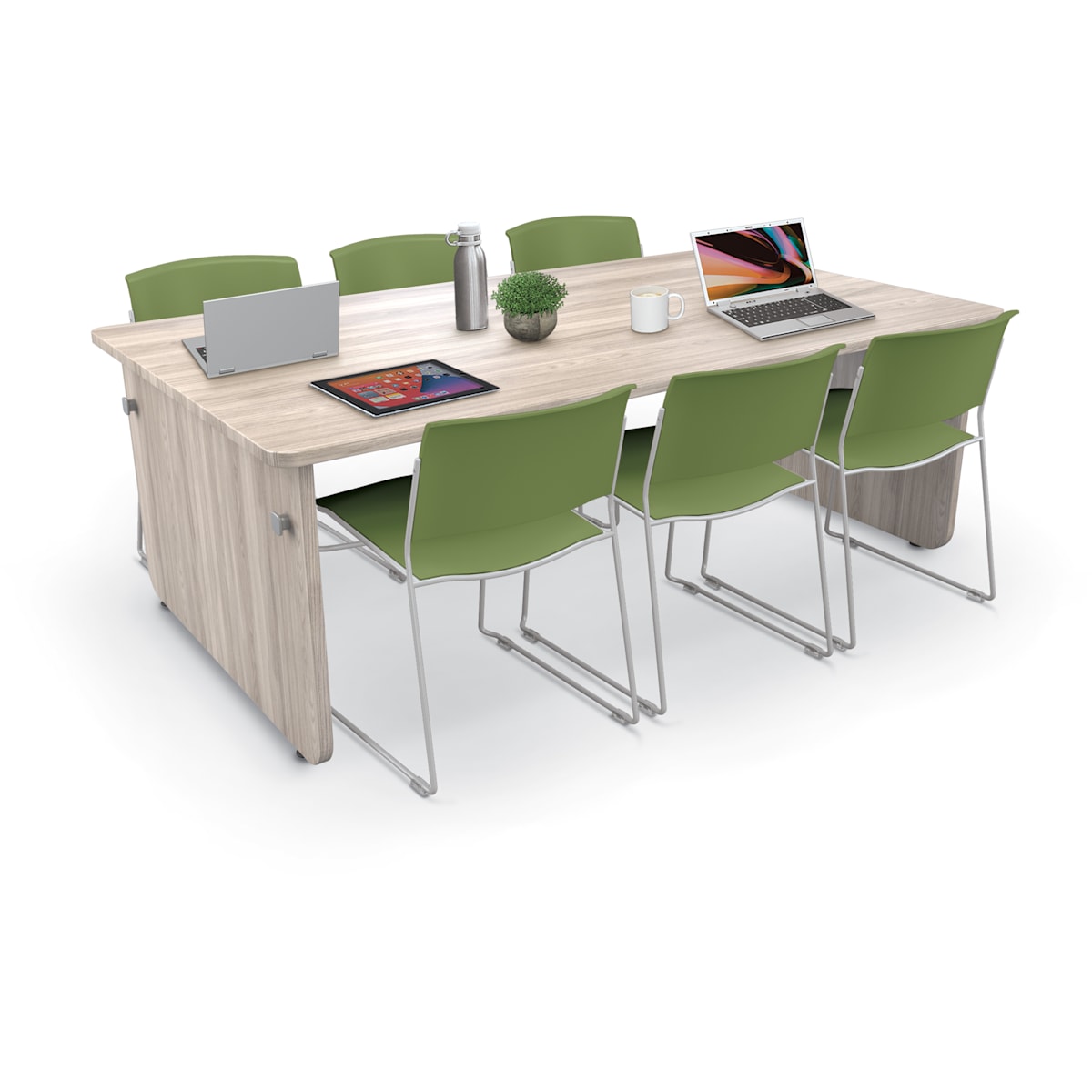 Community work table for schools by MooreCo