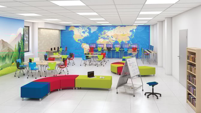 MooreCo classroom furniture