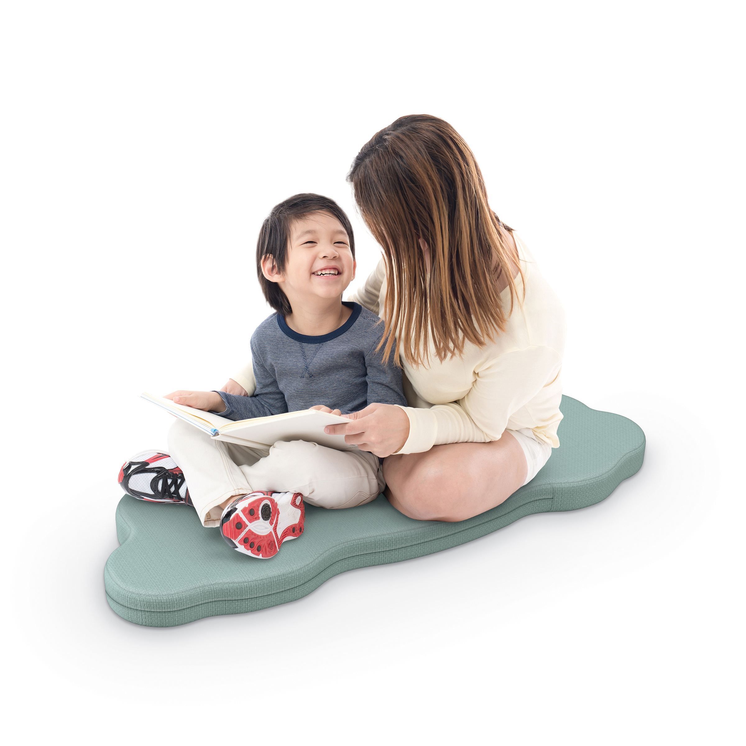 Cloud shaped all foam soft seating flood pad MooreCo