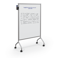 mobile porcelain steel whiteboard for blended learning activities