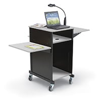 Mobile teacher workstation for blended learning rotations