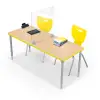 Clarity-Acrylic-Desktop-Divider-24x23-Free-Standing-w-Props-w-Hierarchy-4-Leg-Chairs-fusion-maple-yellow-2