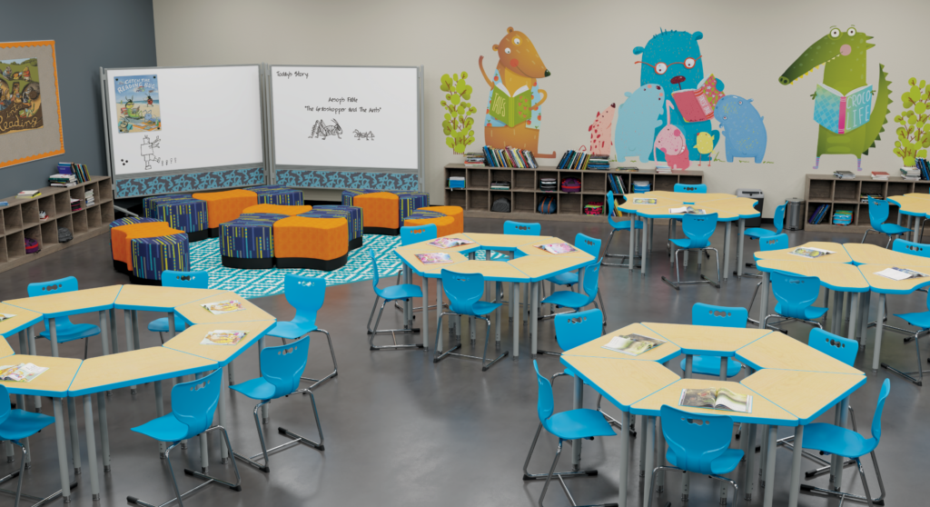 Dividing Your Classroom Space While Keeping It Integrated