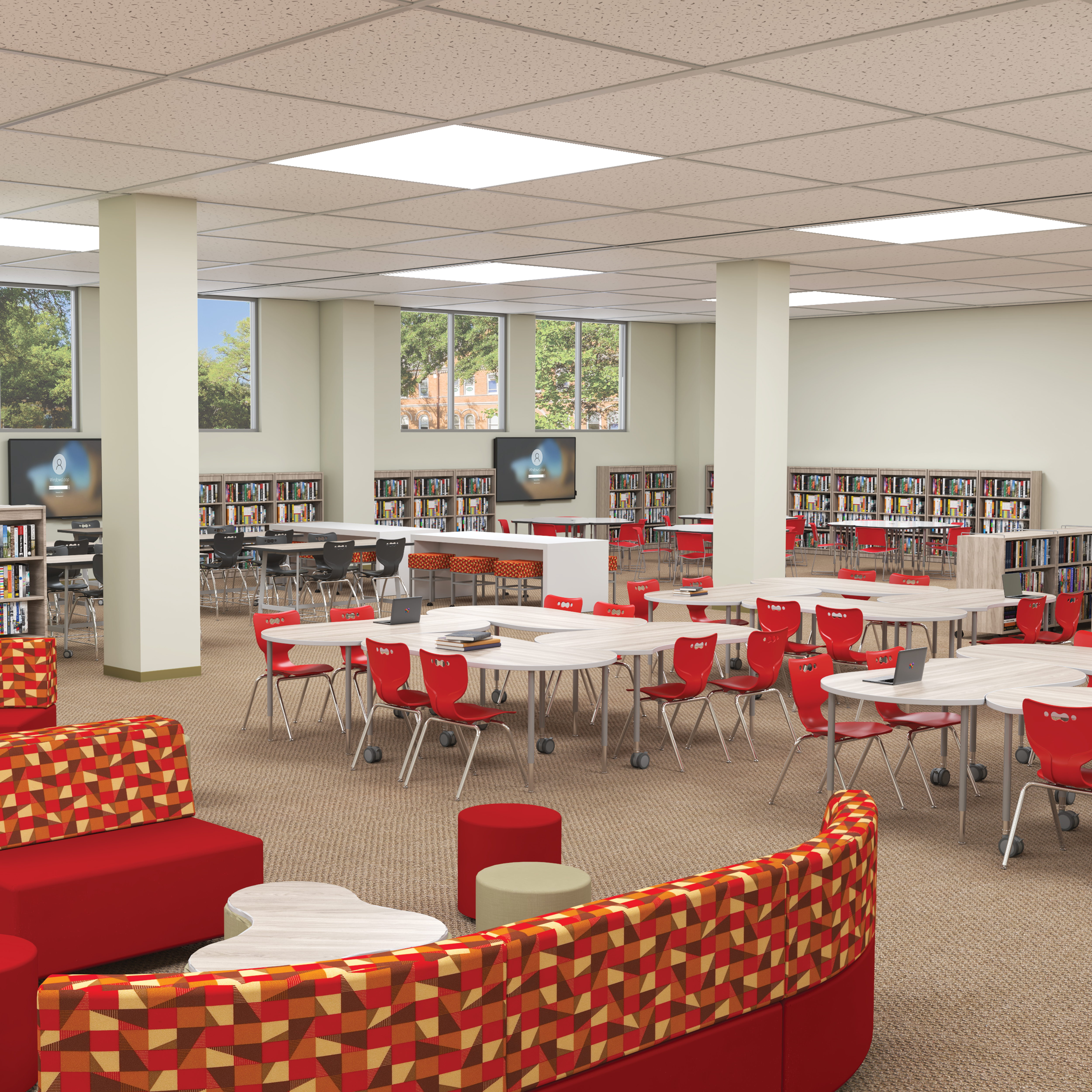 Meet the Developmental Needs of Students in a Middle School Media Center